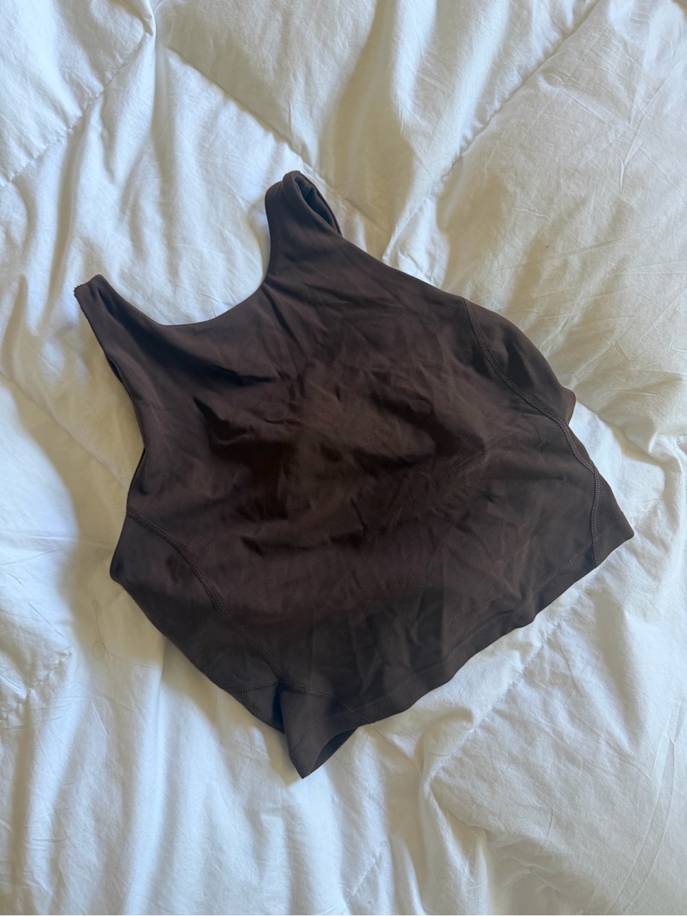 lululemon athletica Align Brown Scoop-Neck Tank brown size 4